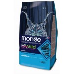 Monge BWild Cat Anchovies корм для взрослых кошек с анчоусами